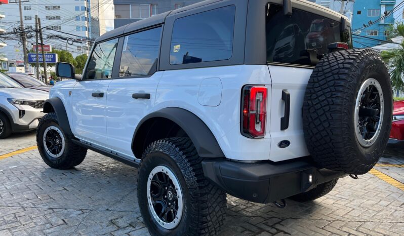 FORD BRONCO BADLANDS SASQUATCH 2024 lleno