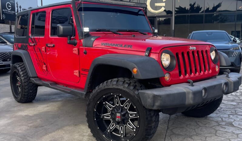 Jeep Wrangler Unlimited Sport 2018 lleno
