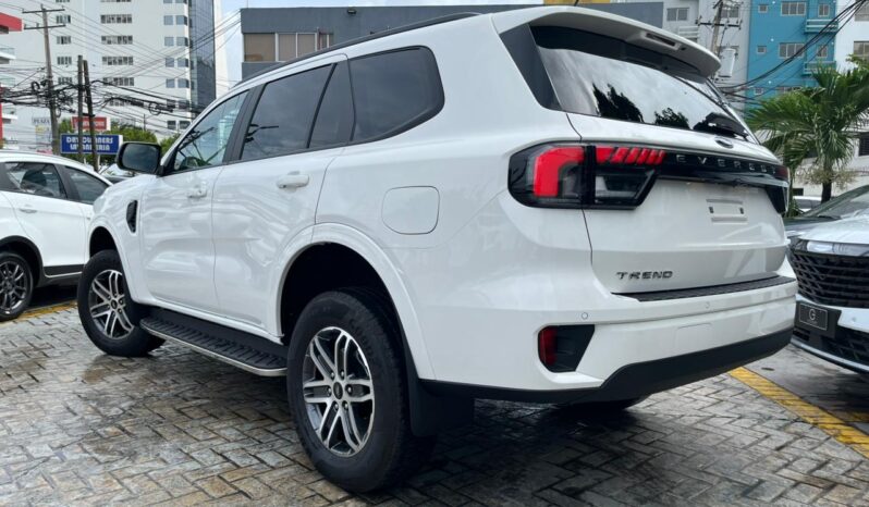 FORD EVEREST XLT 2025 lleno